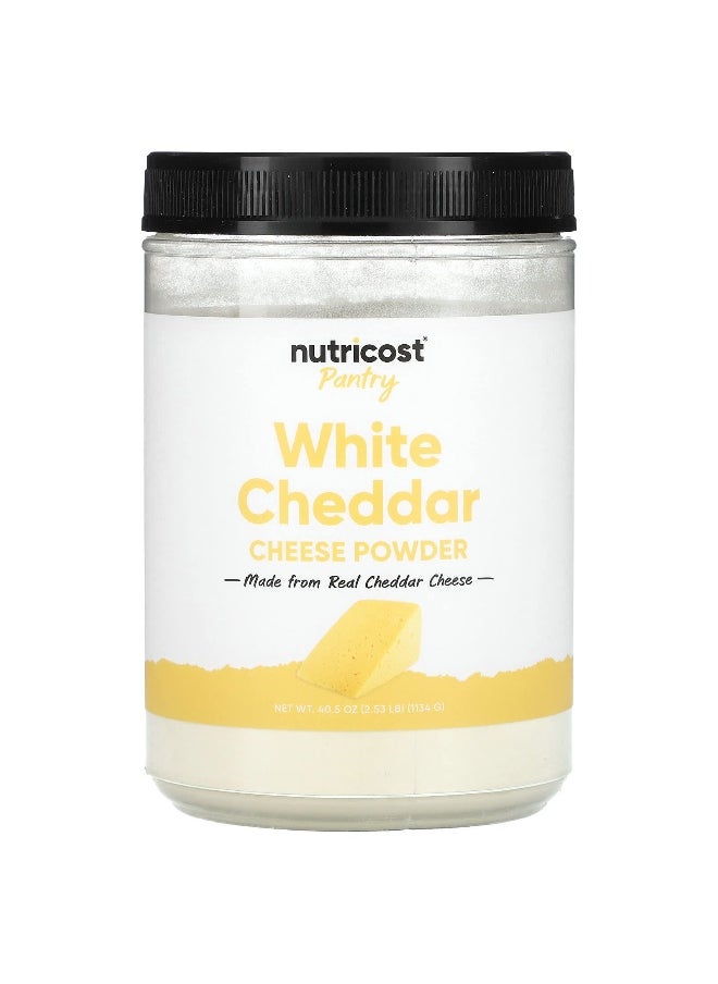 Nutricost, Pantry,  White Cheddar Cheese Powder, 40.5 oz (1,134 g)