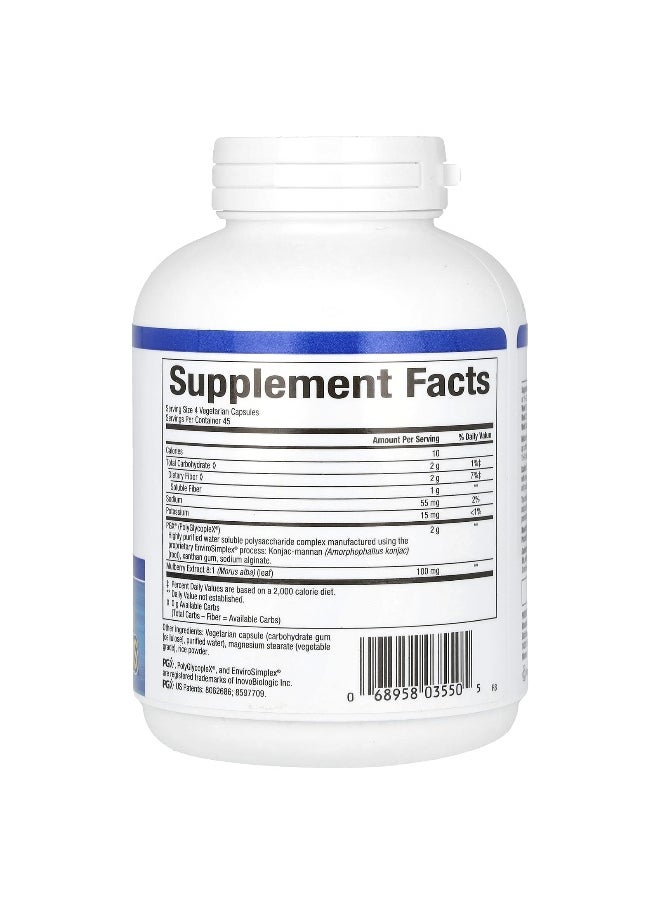 Natural Factors, WellBetX PGX, Plus Mulberry, 180 Vegetarian Capsules