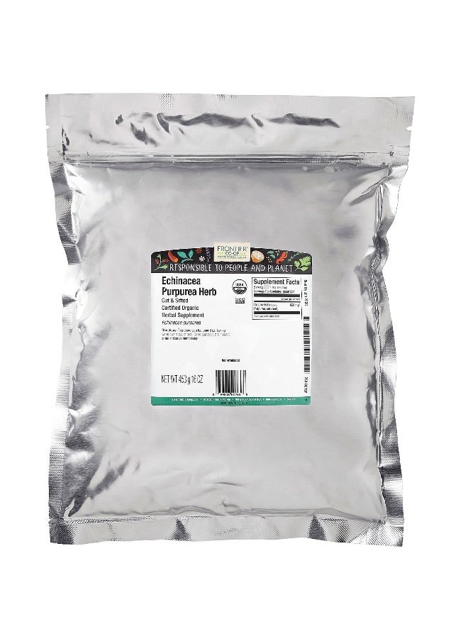 Frontier Co-op, Cut & Sifted Echinacea Purpurea Herb, 16 oz (453 g)