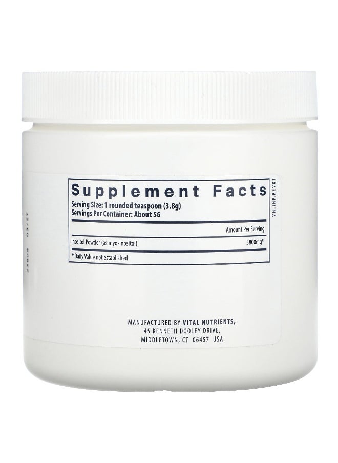 Vital Nutrients, Inositol Powder, 7.94 oz (225 g)