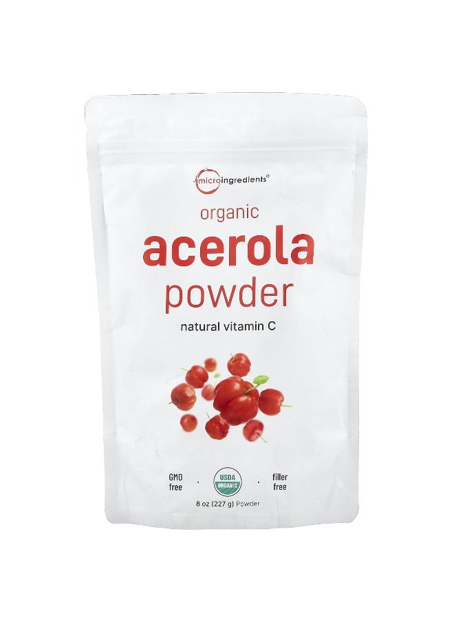 Micro Ingredients, Organic Acerola Powder, 8 oz (227 g)