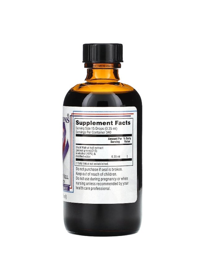 Kroeger Herb Co, Black Walnut Hull, Extra Strength, 4 fl oz (120 ml)