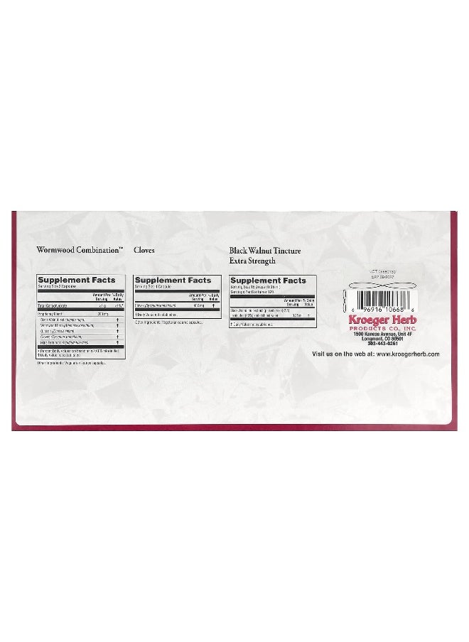 Kroeger Herb Co, Wormwood Kit, 5 Piece Kit