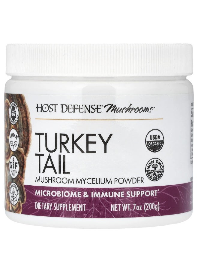 Host Defense, Mushrooms, Turkey Tail, 7 oz (200 g)