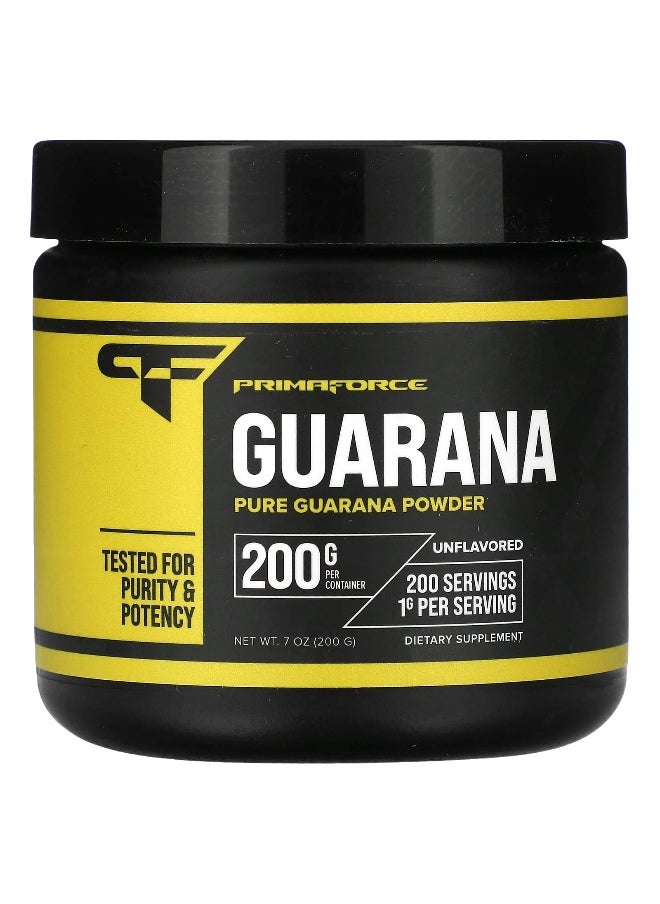 Primaforce, Guarana, Unflavored, 7 oz (200 g)