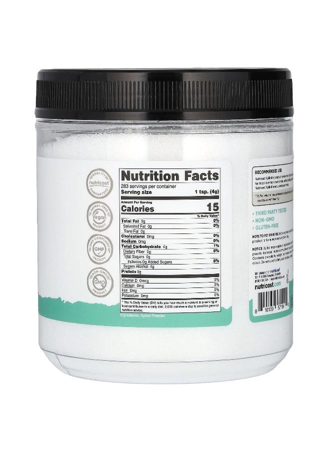 Nutricost, Pantry, Xylitol Powder, Plant-Based Sweetener, 2.5 lb (1,134 g)