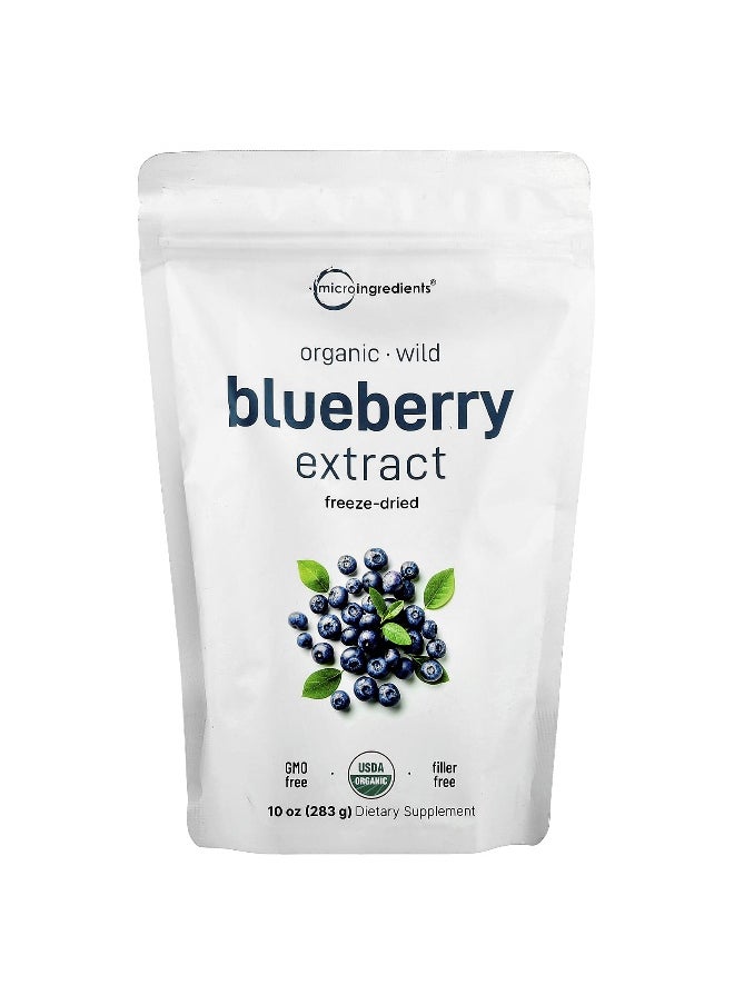Micro Ingredients, Organic Blueberry Extract, Freeze-Dried , 10 oz (283 g)