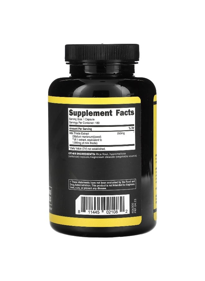 Primaforce, Milk Thistle, 1,000 mg, 180 Capsules