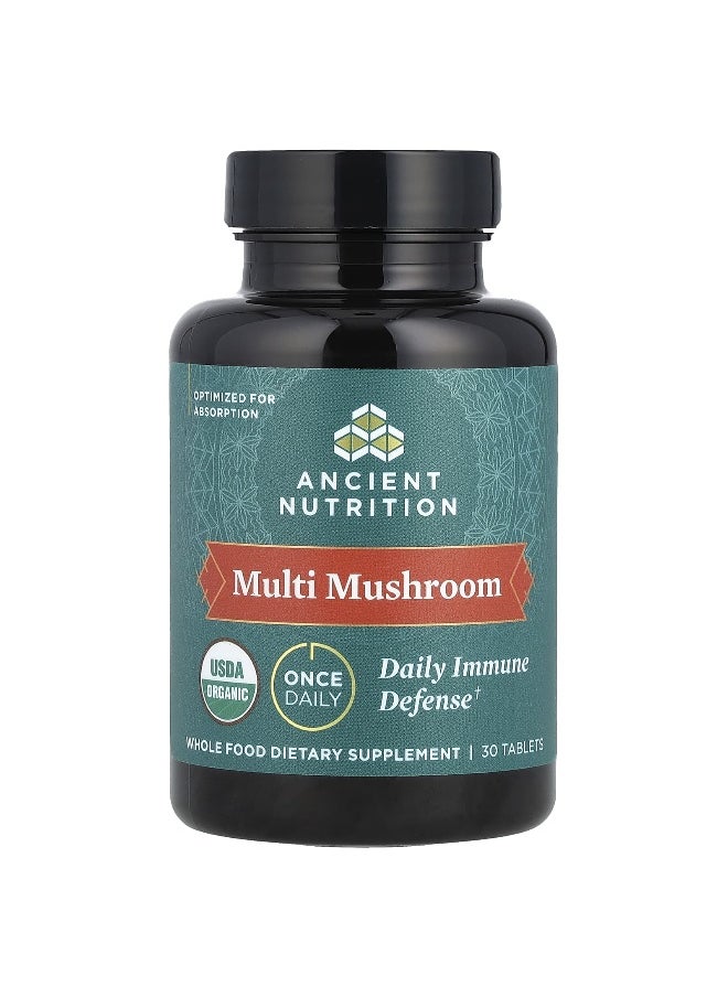 Ancient Nutrition, Multi Mushroom, 30 Tablets