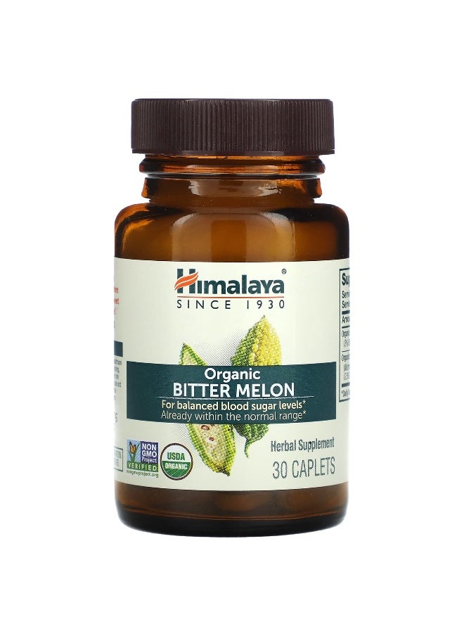 Himalaya, Organic Bitter Melon, 30 Caplets