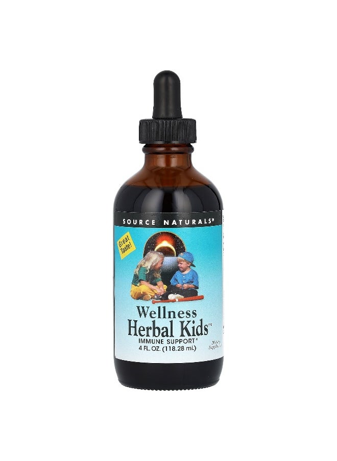 Source Naturals, Wellness Herbal Kids™, 4 fl oz (118.28 ml)