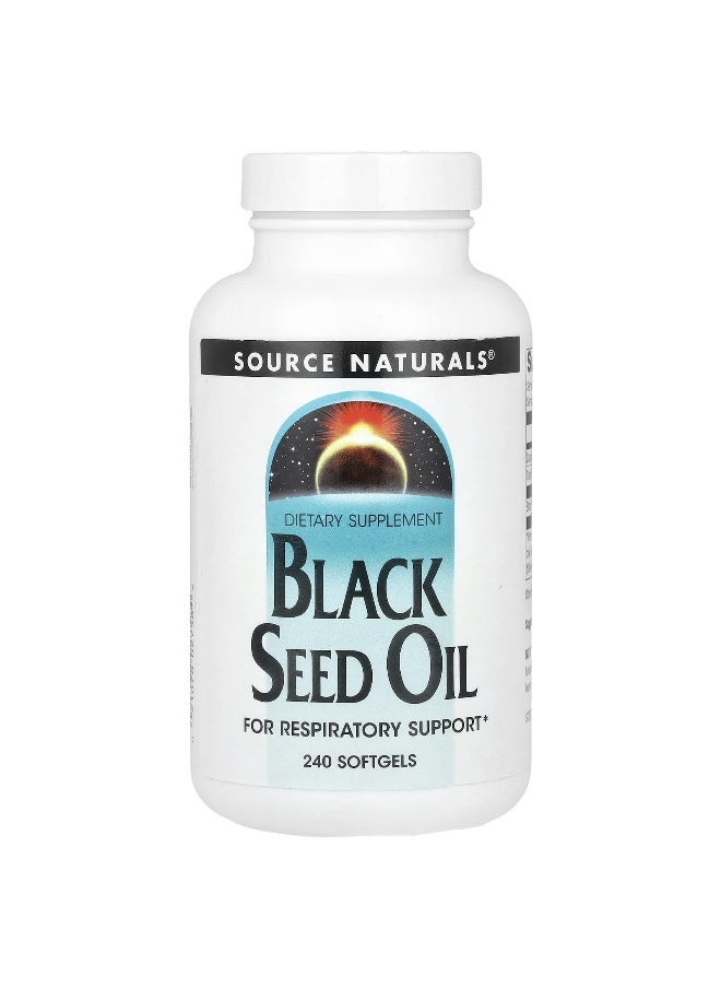 Source Naturals, Black Seed Oil, 240 Softgels