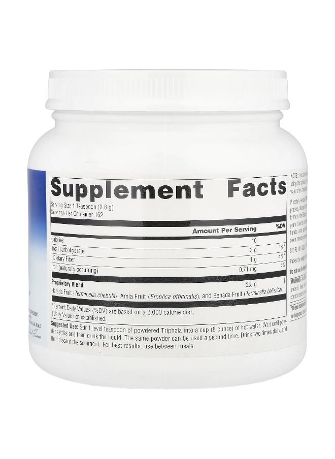 Planetary Herbals, Triphala Powder, 16 oz (454 g)