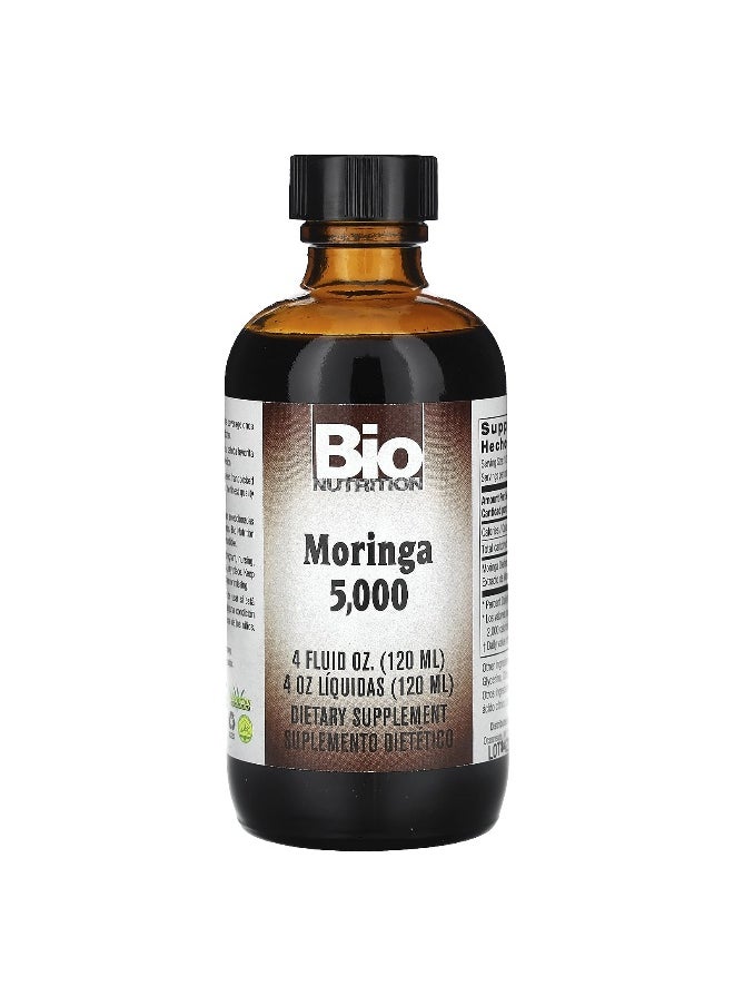 Bio Nutrition, Moringa 5,000, 4 fl oz (120 ml)