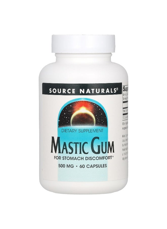 Source Naturals, Mastic Gum, 1,000 mg, 60 Capsules (500 mg per Capsule)