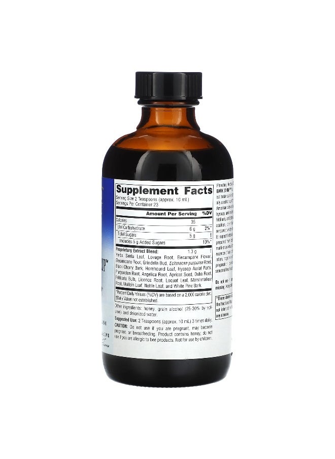 Planetary Herbals, Dr. Tierra's Wild Cherry Bark Syrup, 8 fl oz (236.56 ml)