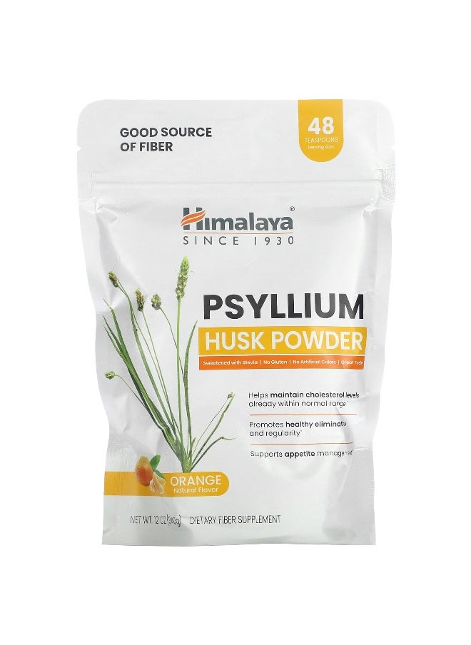Himalaya, Psyllium Husk Powder, Orange, 12 oz (340 g)