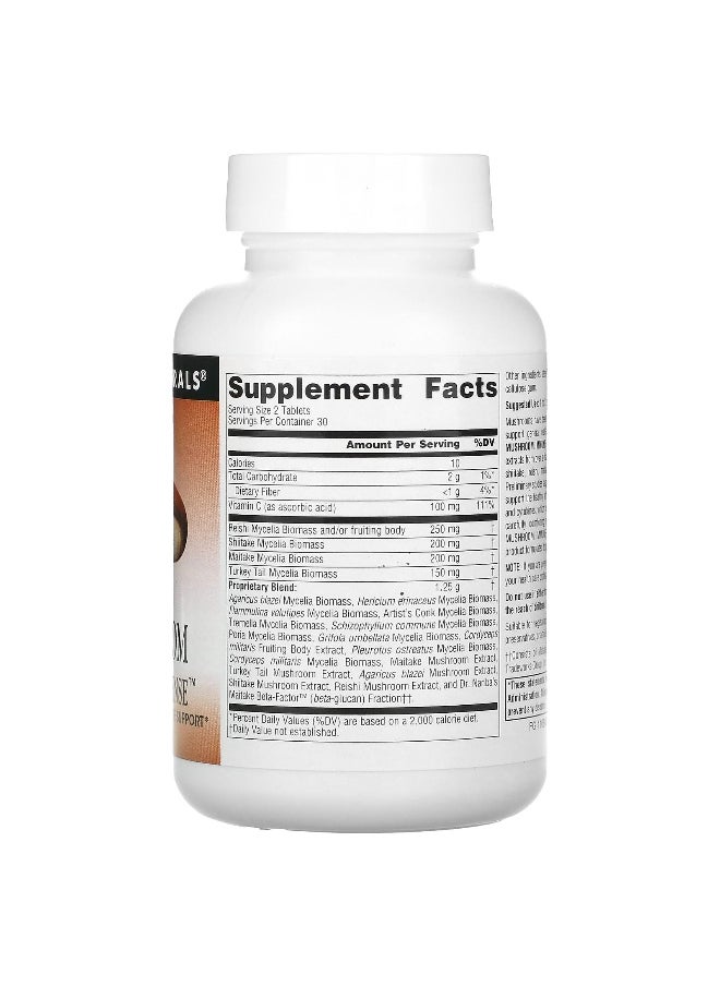 Source Naturals, Mushroom Immune Defense, 60 Tablets