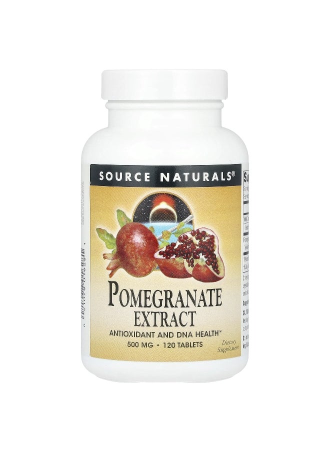 Source Naturals, Pomegranate Extract, 1,000 mg, 120 Tablets (500 mg per Tablet)