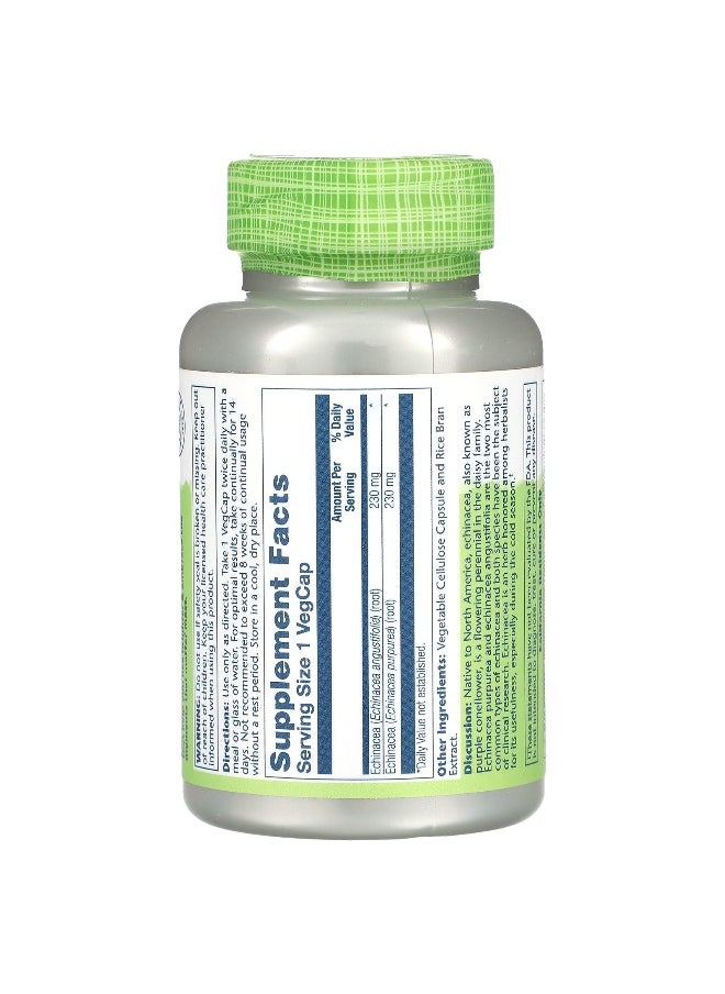 Solaray, True Herbs, Echinacea, 460 mg, 180 VegCaps