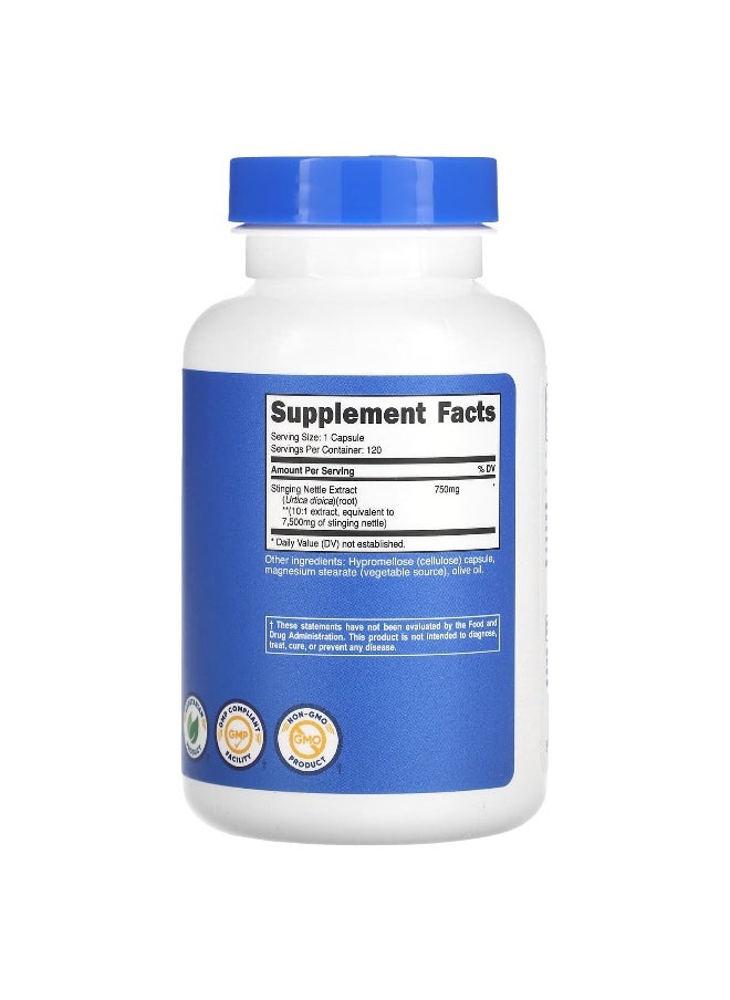 Nutricost, Stinging Nettle Root Extract, 7,500 mg , 120 Capsules