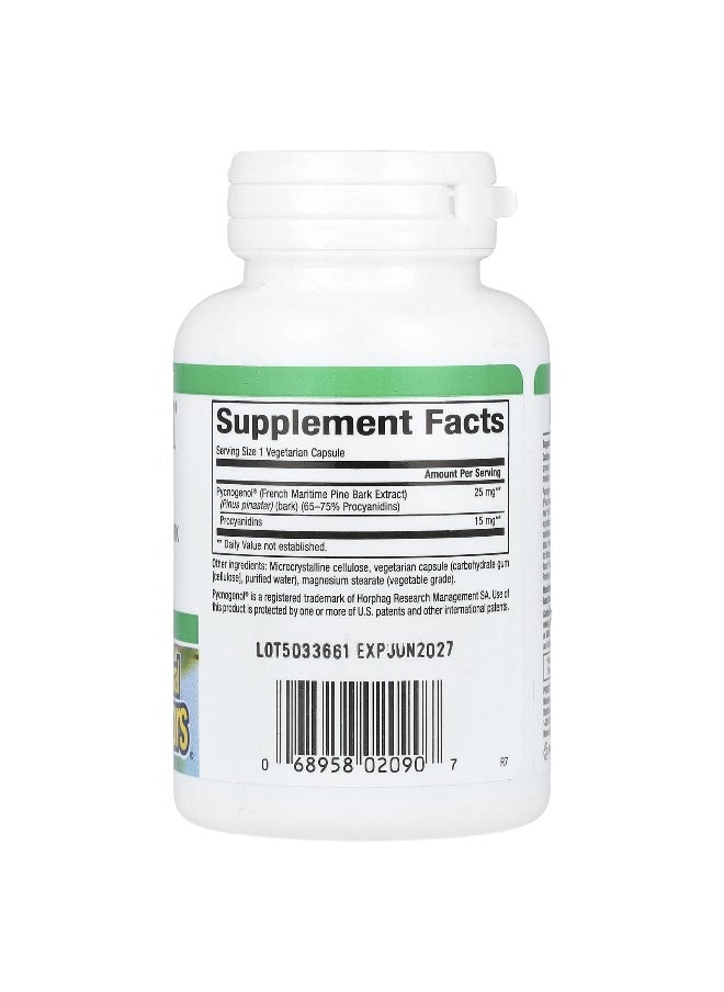 Natural Factors, Pycnogenol, 25 mg, 60 Vegetarian Capsules
