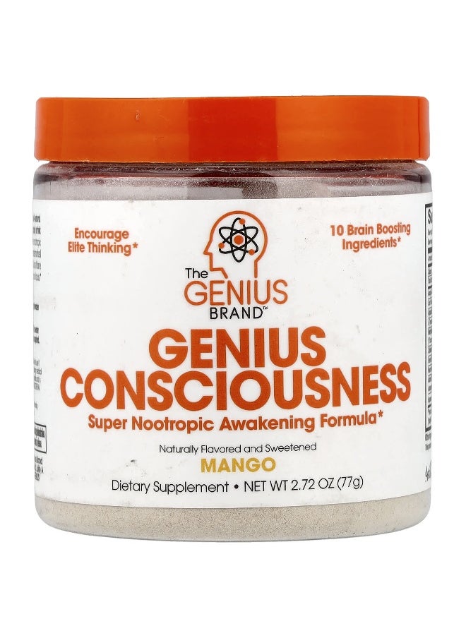 The Genius Brand, Genius Consciousness, Mango, 2.72 oz (77 g)
