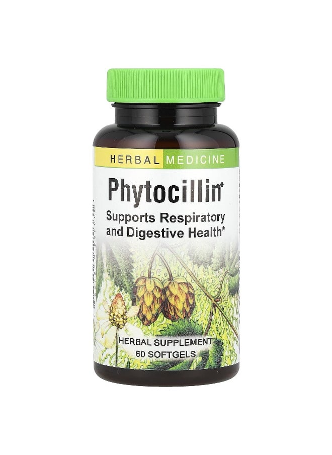 Herbs Etc., Phytocillin®, 60 Softgels