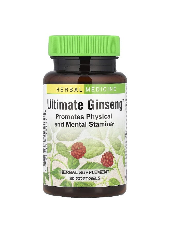 Herbs Etc., Ultimate Ginseng™, 30 Softgels