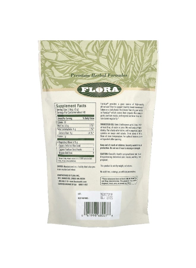 Flora, Certified Organic FloraLax, 7 oz (198 g)