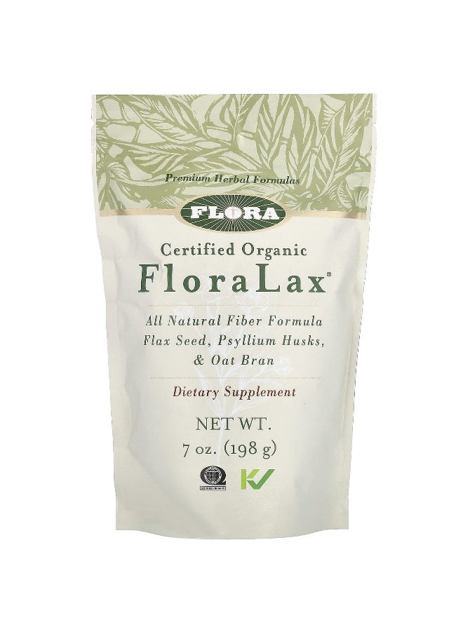 Flora, Certified Organic FloraLax, 7 oz (198 g)