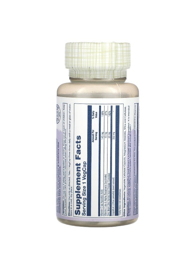 Solaray, Grapefruit Seed Extract, 250 mg, 60 VegCaps