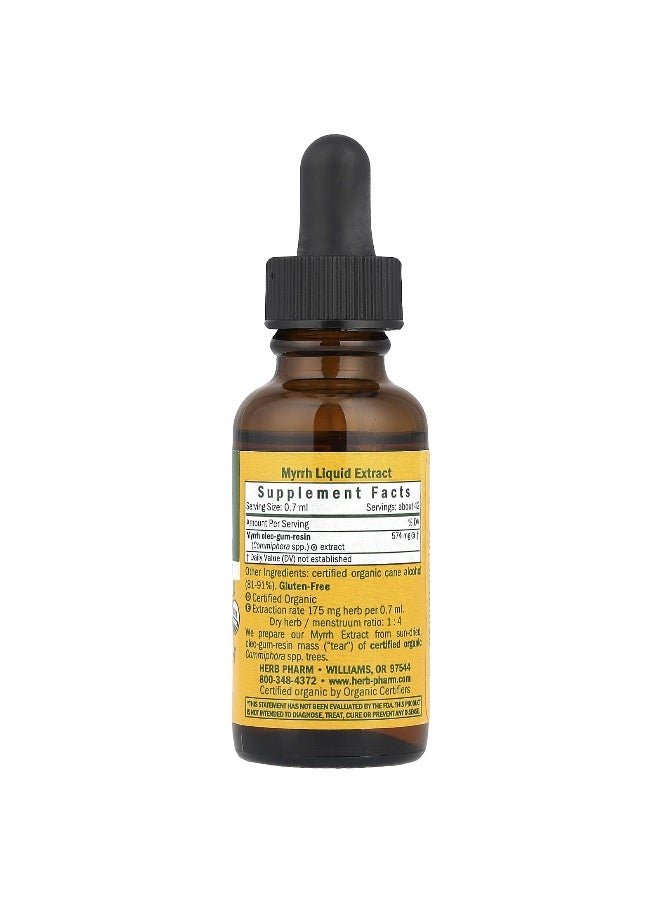 Herb Pharm, Myrrh, 574 mg, 1 fl oz (30 ml)