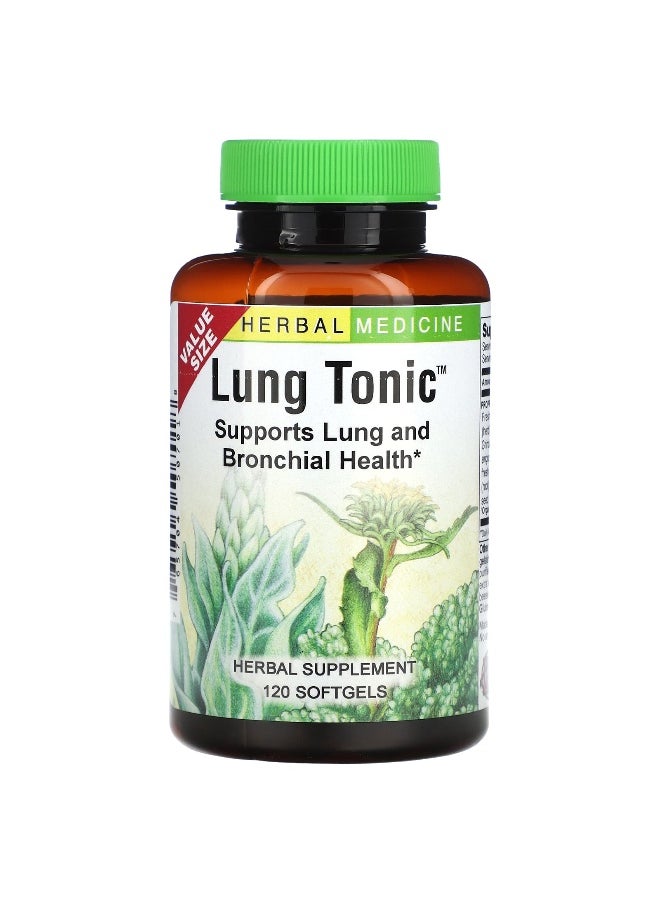 Herbs Etc., Lung Tonic, 120 Softgels