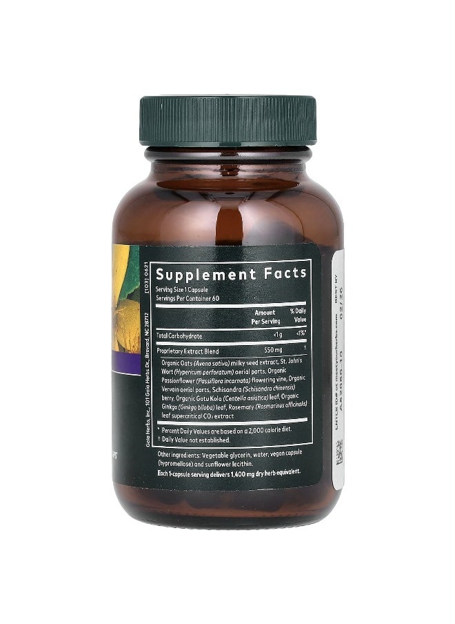 Gaia Herbs, Emotional Balance, 60 Vegan Liquid Phyto-Caps