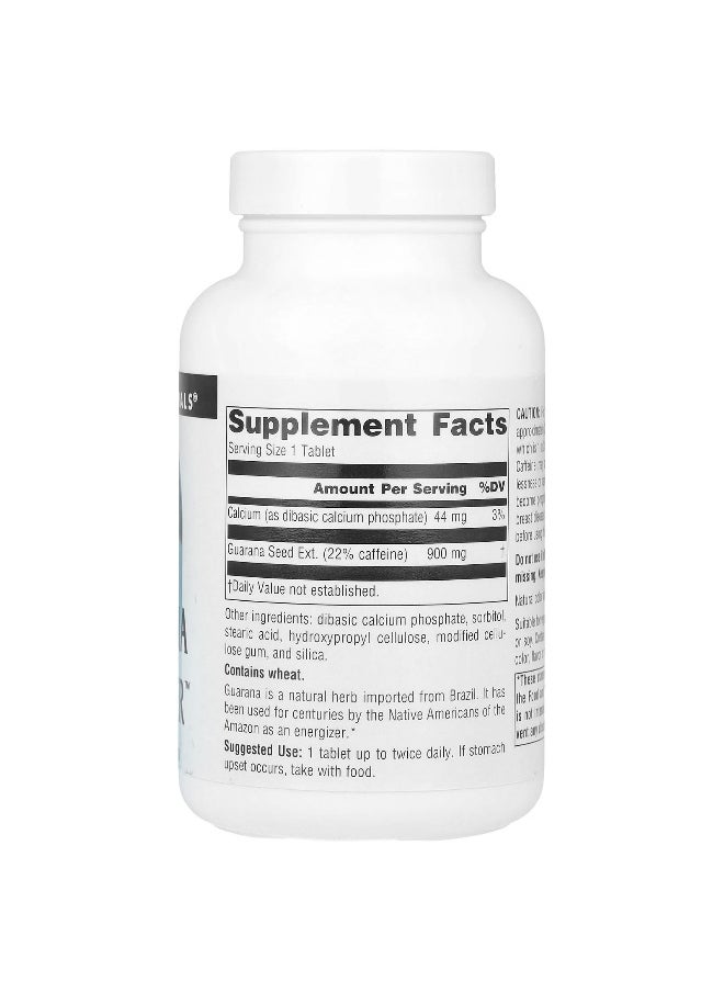Source Naturals, Guarana Energizer™, 900 mg , 100 Tablets