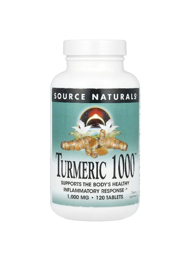 Source Naturals, Turmeric 1000™, 1,000 mg , 120 Tablets