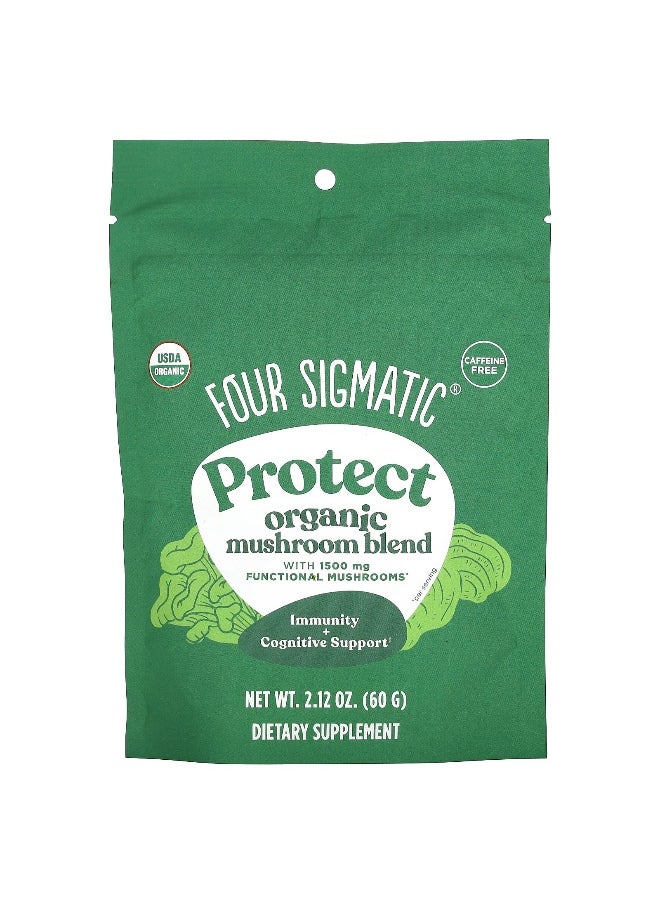 Four Sigmatic, Protect, Organic Mushroom Blend, 2.12 oz (60 g)