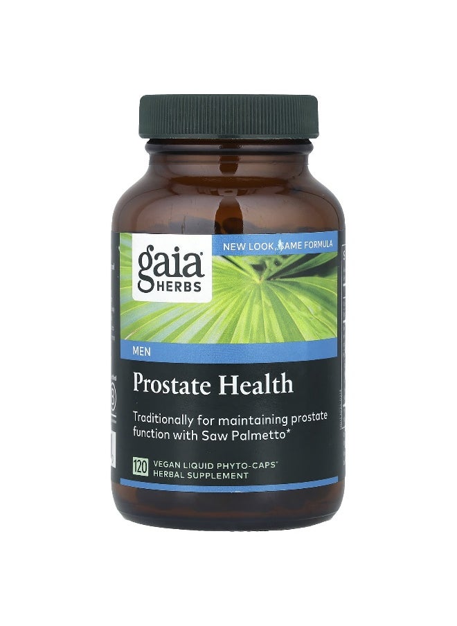 Gaia Herbs, Men, Prostate Health, 120 Vegan Liquid Phyto-Caps®