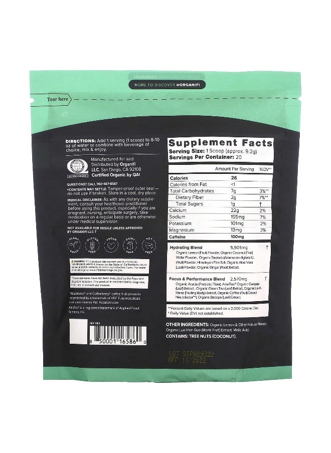 Organifi, Peak Power, 6.49 oz (184.1 g)