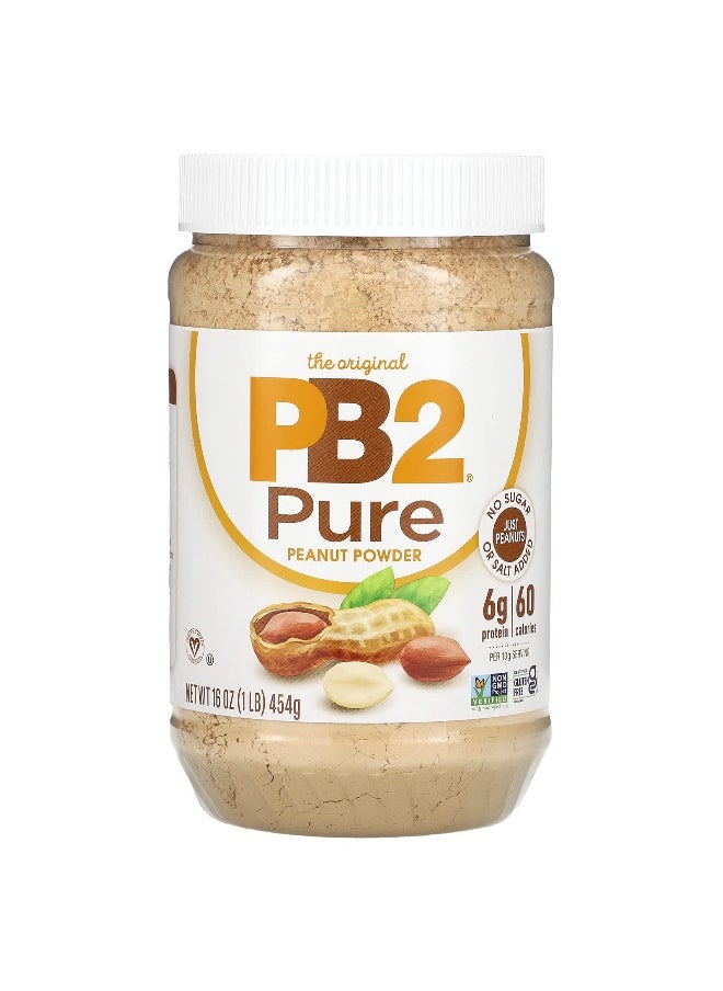 PB2 Foods, The Original Peanut Powder, Pure, 1 lb (454 g)