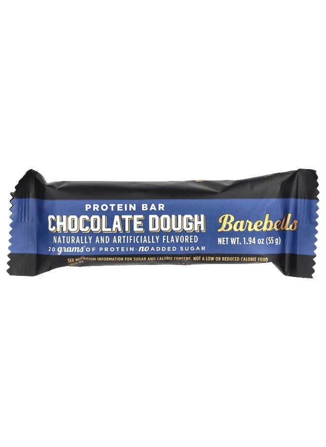 Barebells, Protein Bar, Chocolate Dough, 12 Bars, 1.94 oz (55 g) Each