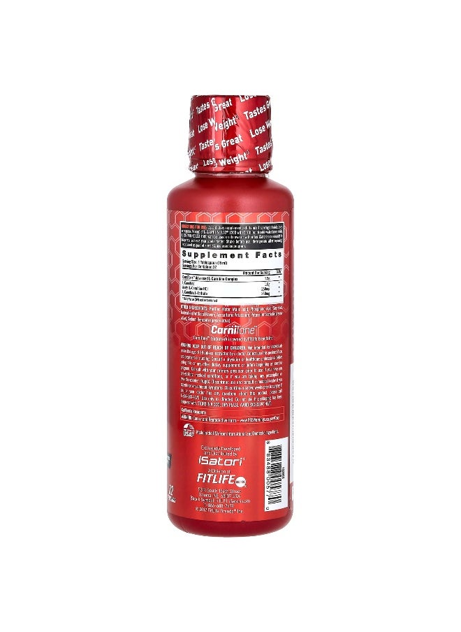 Isatori, L-Carnitine LS3 1500, Blue Raspberry, 1,500 mg, 16 fl oz (480 ml)