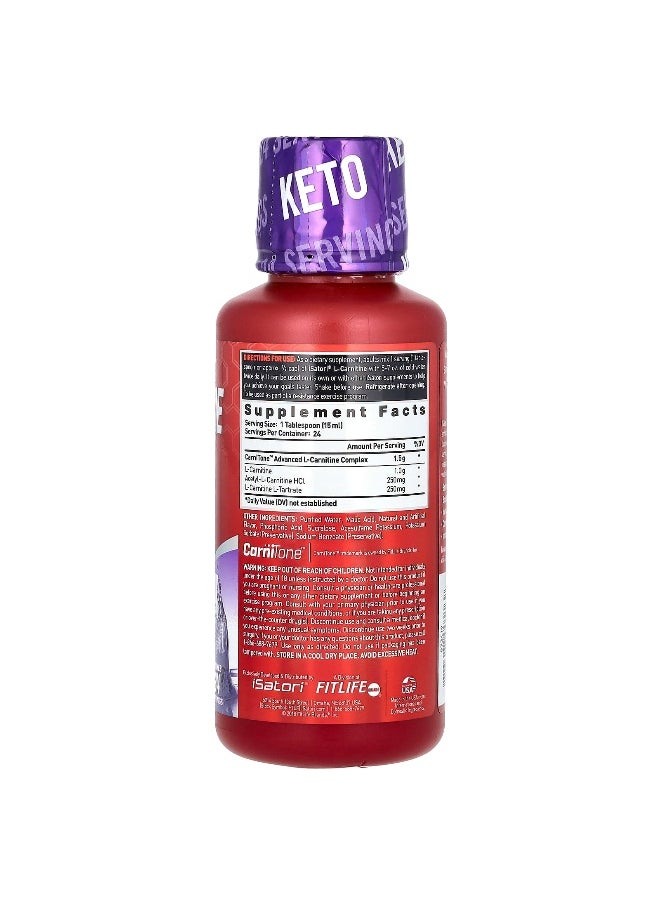 Isatori, L-Carnitine, Mixed Berry, 1.5 g, 12 fl oz (360 ml)