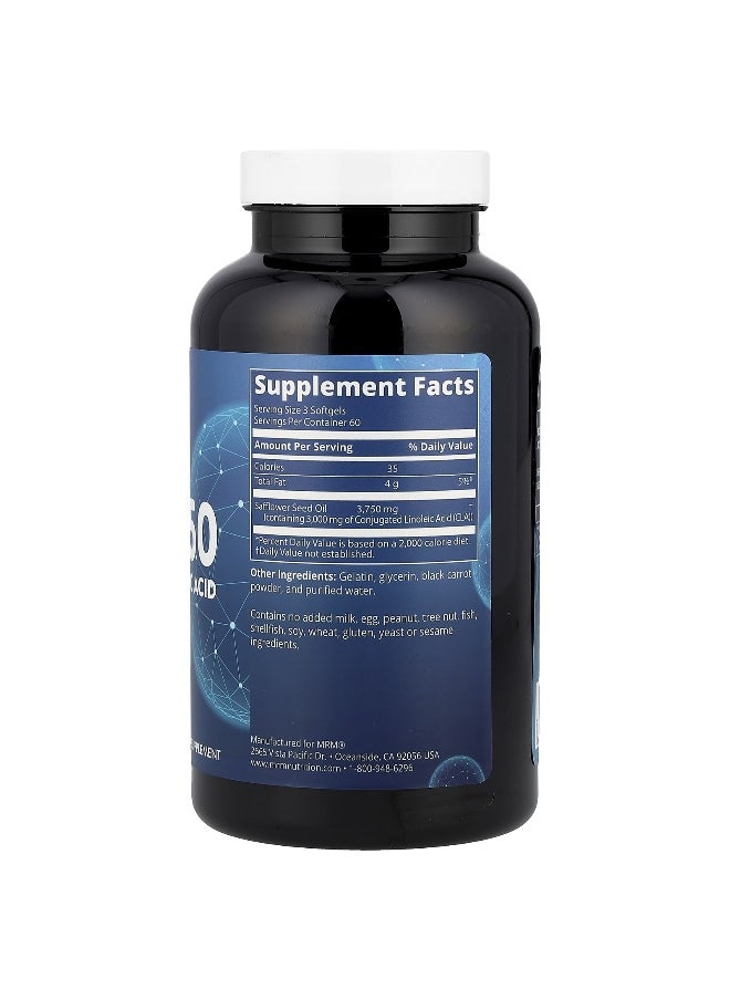 MRM Nutrition, CLA 1250, 3,750 mg, 180 Softgels (1,250 mg per Softgel)