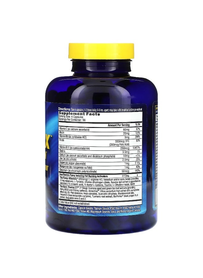 MHP, Anadrox Pump & Burn, 224 Capsules