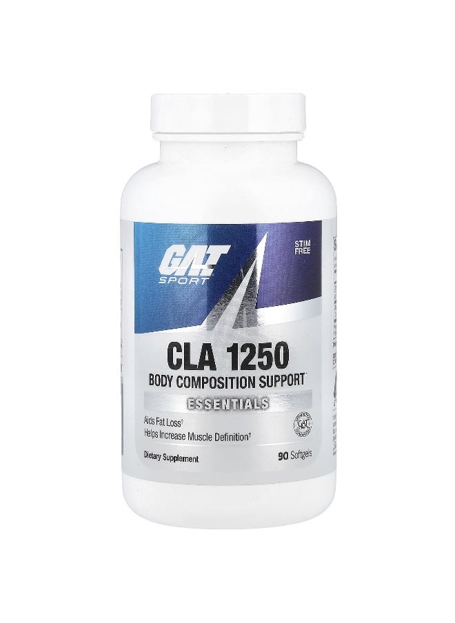 GAT, Sport, CLA 1250, 1,250 mg, 90 Softgels