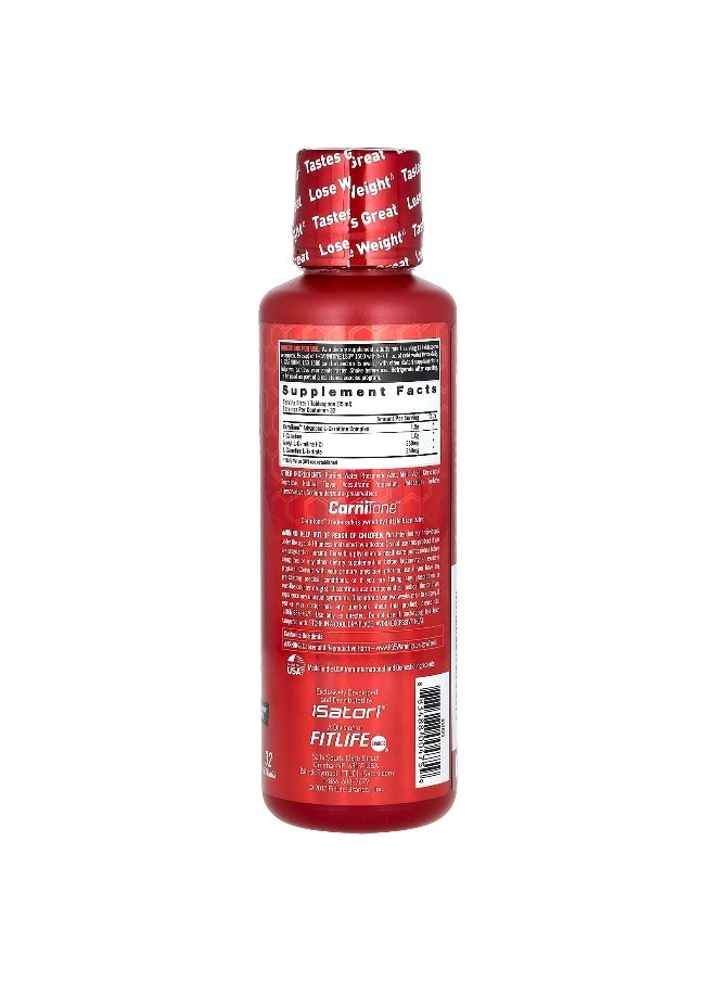 Isatori, L-Carnitine LS3 1500, Pink Lemonade, 1,500 mg, 16 fl oz (480 ml)