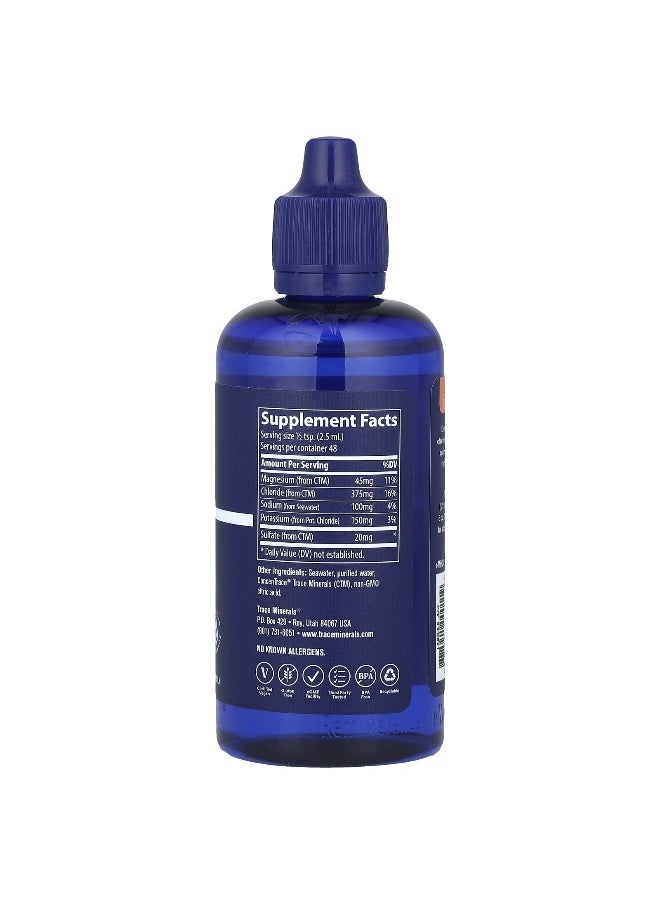 Trace, Endure, Liquid Electrolyte Supplement, 4 fl oz (118 ml)