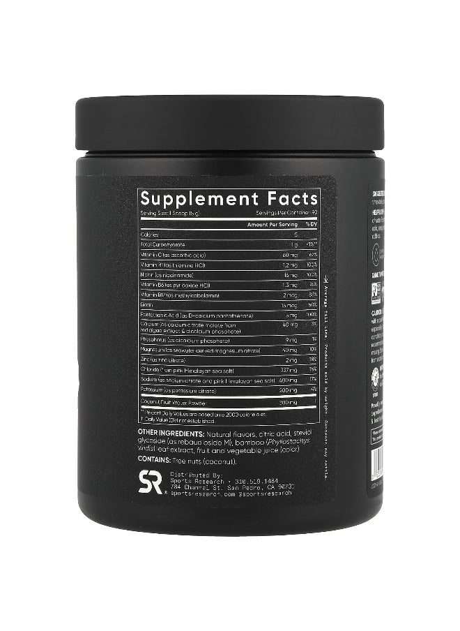 Sports Research, Hydrate Electrolytes, Cherry Pomegranate, 15.87 oz (450 g)